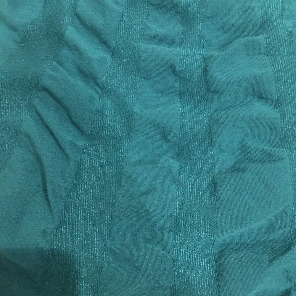 Teal Rouched tank - Picture 3 of 4